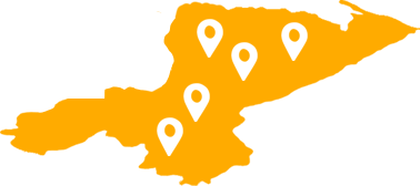 map norortiental